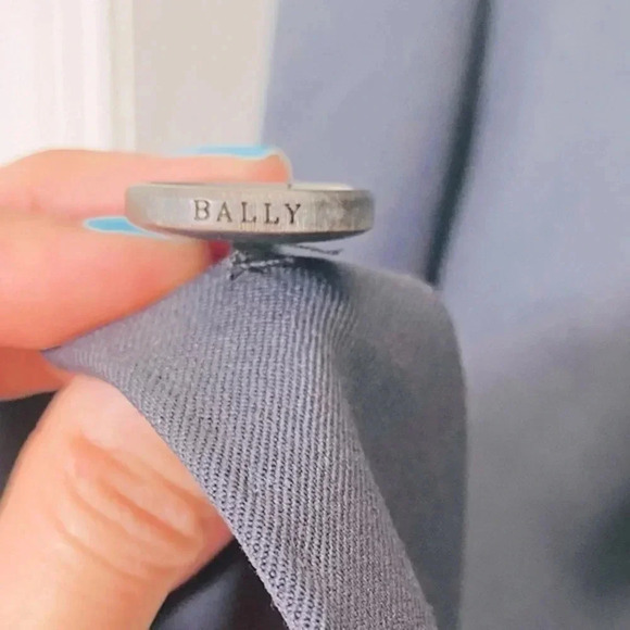 BALLY Men’s Suit Jacket in Dark Navy Size 44 - Picture 16 of 16